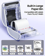 Phomemo D520-BT Thermal Label Printer / Purple