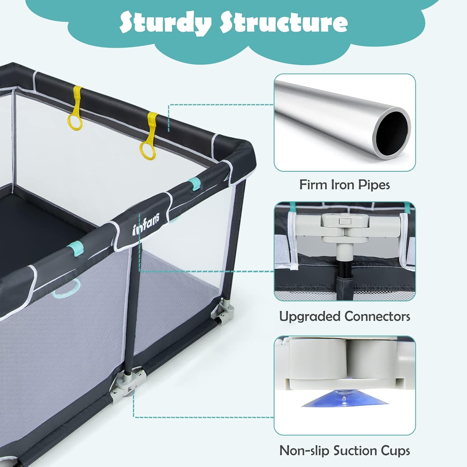 حباسة لمكان لعب الأطفال
