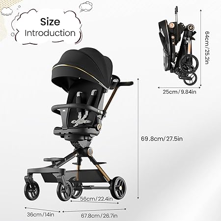 أحدث عربة أطفال بمقعد سيارة