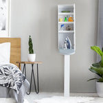 لوح مُنظم مع خزانة تخزين ومرايا