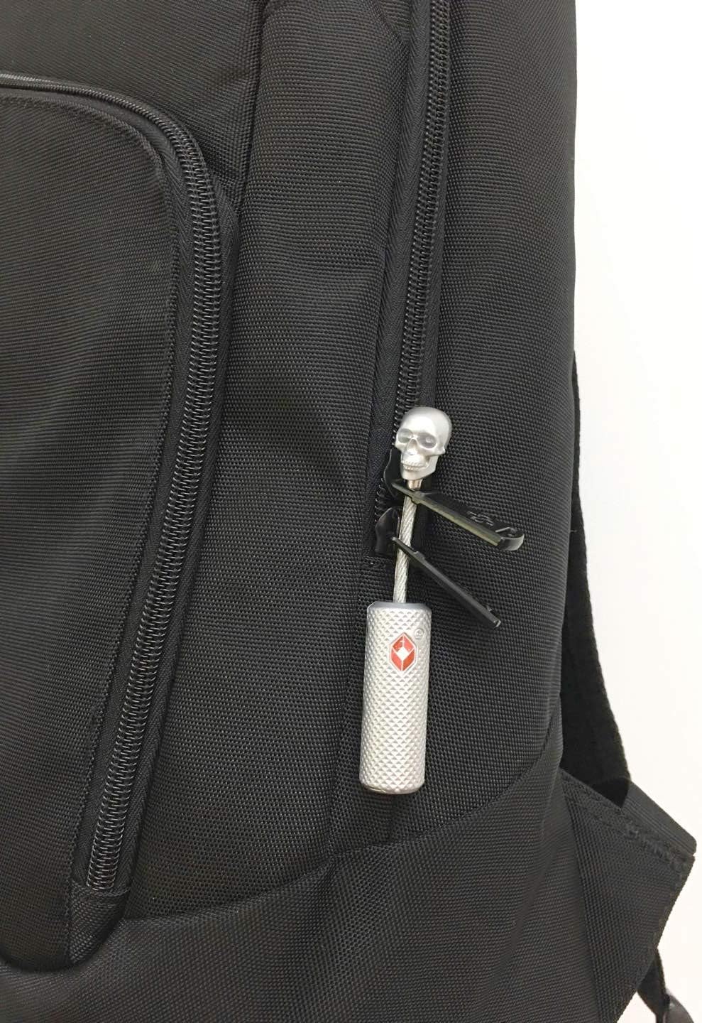 قفل أمتعة السفر المعدني