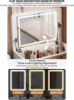 طاولة لمستحضرات التجميل