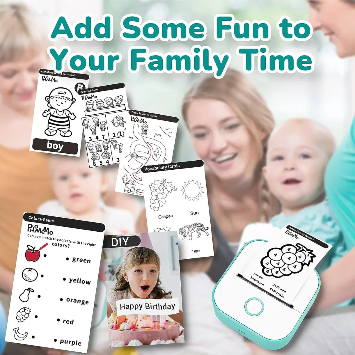 T02 Sticker Printer- Inkeless Printer