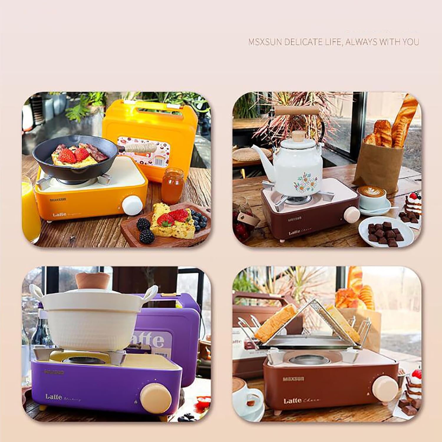 Mini Stove Portable From MaxSun - Orange
