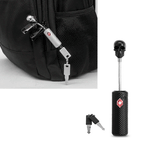 قفل أمتعة السفر المعدني