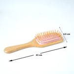 مشط وسادة هوائية من الخيزران