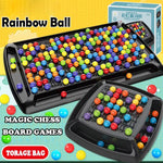 لعبة لوحة إقصاء كرات قوس قزحة