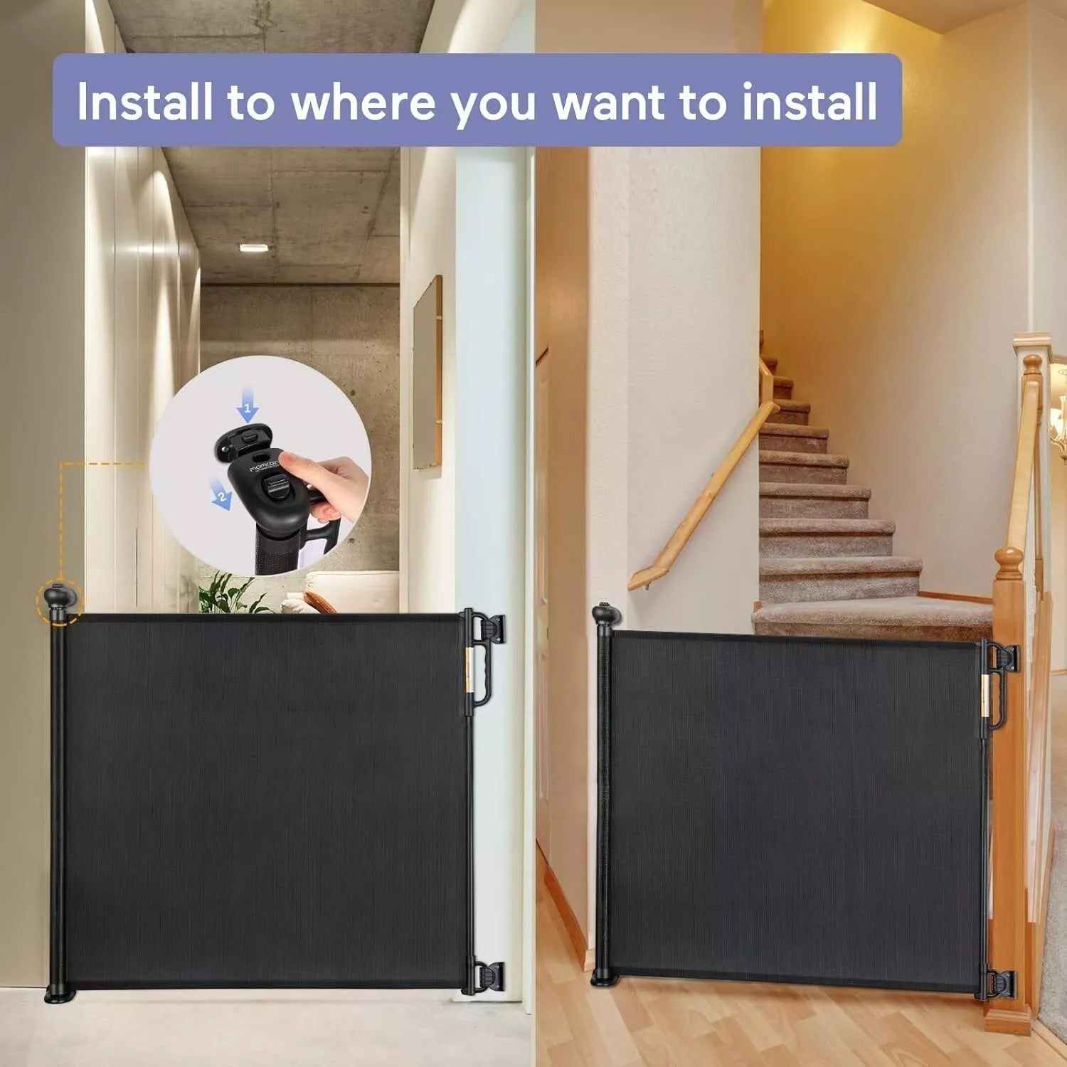 حاجز درج وأمان للأبواب