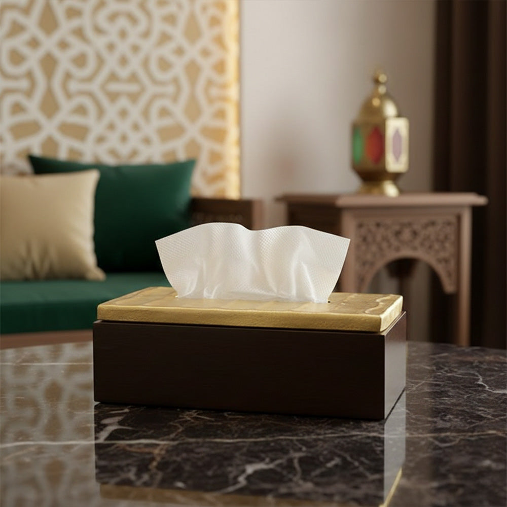 علبة مناديل أنيقة