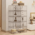 صناديق أحذية شفافة مقاومة للغبار