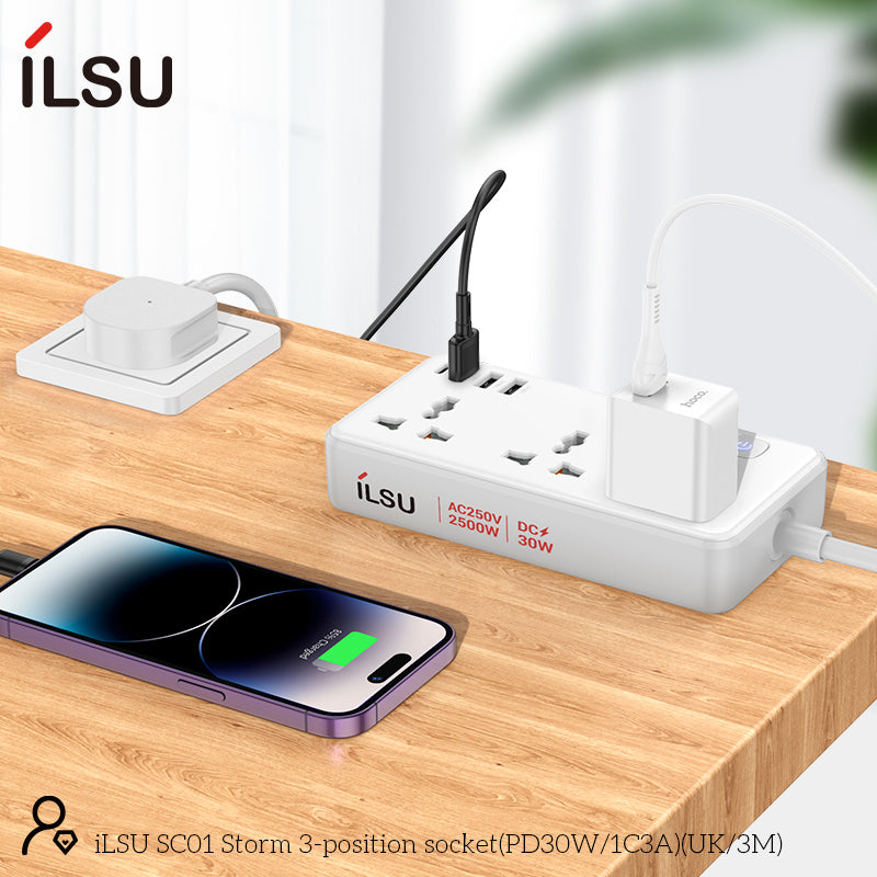 مقبس ثلاثي المواضع