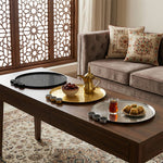 صينية تقديم بيضاوية-وسط