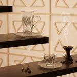 طقم استكانة وفنجان 18قطعة