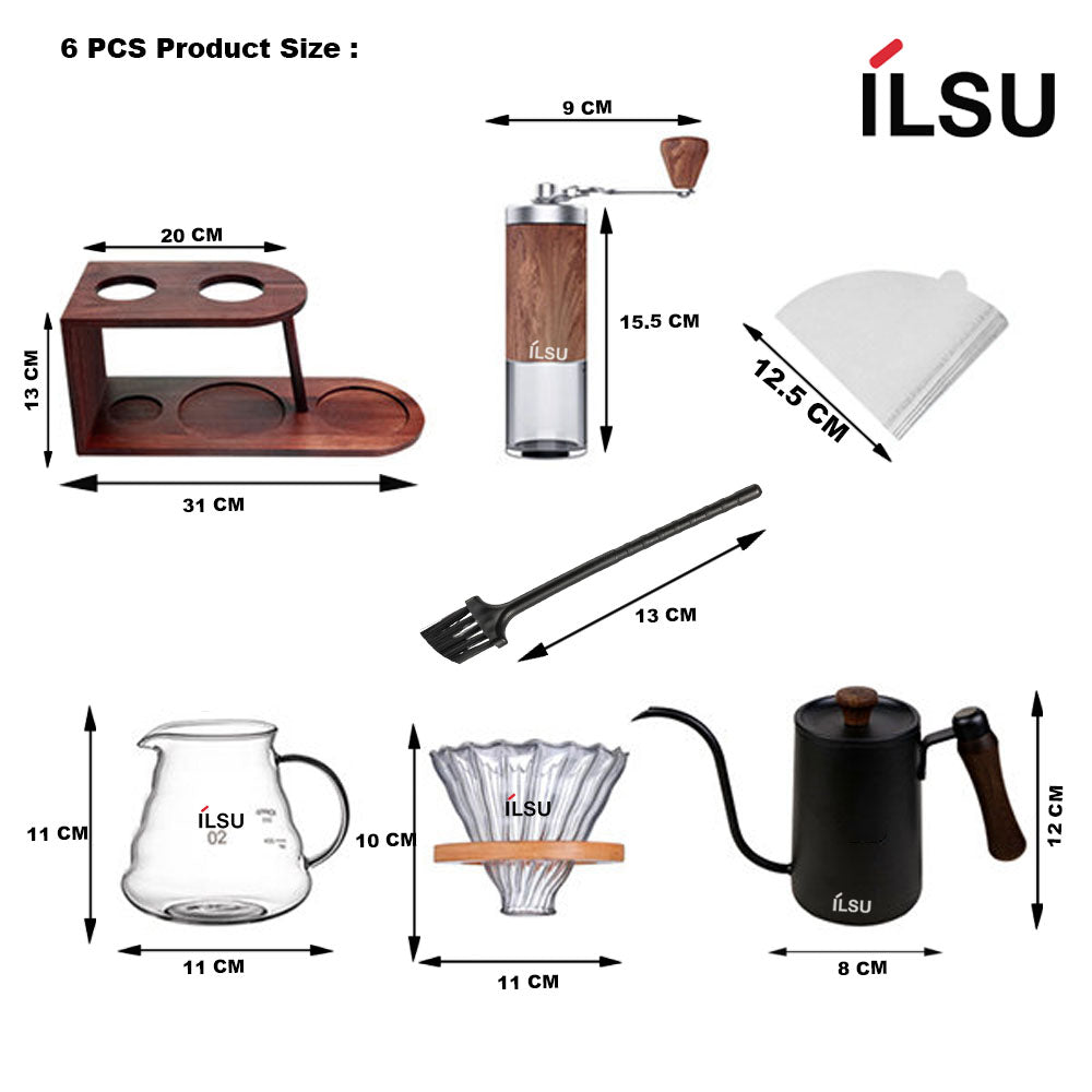 مجموعة ماكينة صنع القهوة المحمولة