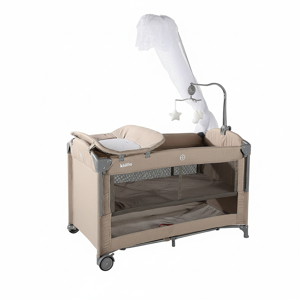 سرير متعدد الوظائف مع حباسة