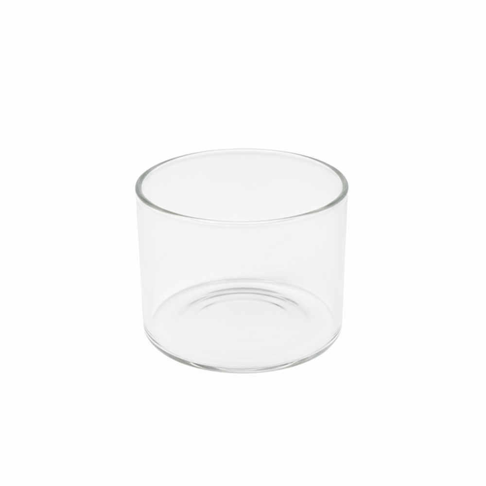 طقم أكواب تقديم زجاجية شفافة 4 قطع (245 مل)