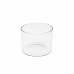 طقم أكواب تقديم زجاجية  قصيرة