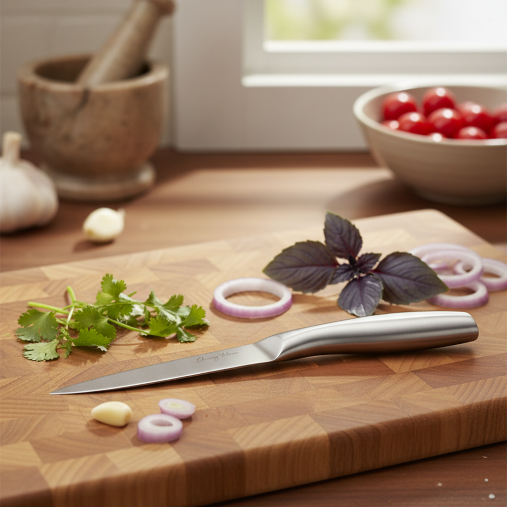 سكين مطبخ متعددة الاستخدامات من الفولاذ المقاوم للصدأ