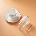 طقم استكانه وفنجان 18 قطعة