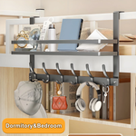 علاقة باب مع رف تخزين علوي