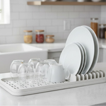 حامل صحون مصرف للمياه