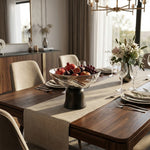 وعاء بقاعدة خشبية - صغير