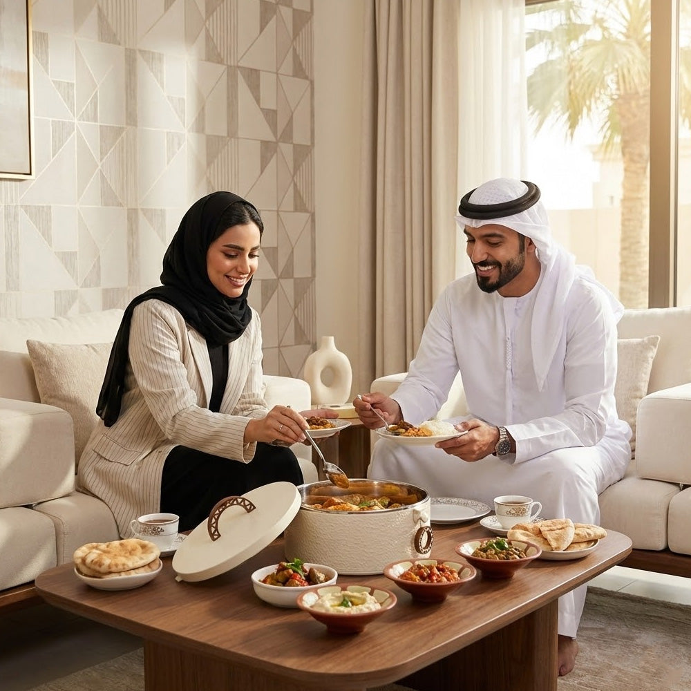 حافظة تخزين طعام دائرية 5 لتر