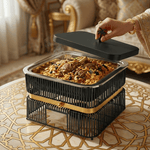 سخان طعام شبكي مربع