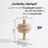 تمرية فاخرة بقاعدة رخامية