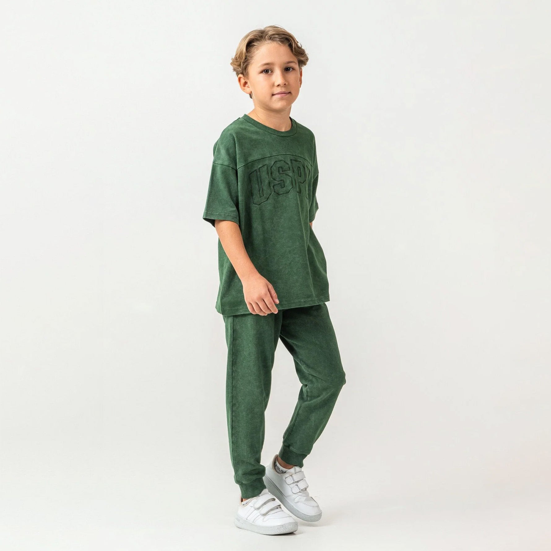طقم اطفال ولادي U.S POLO