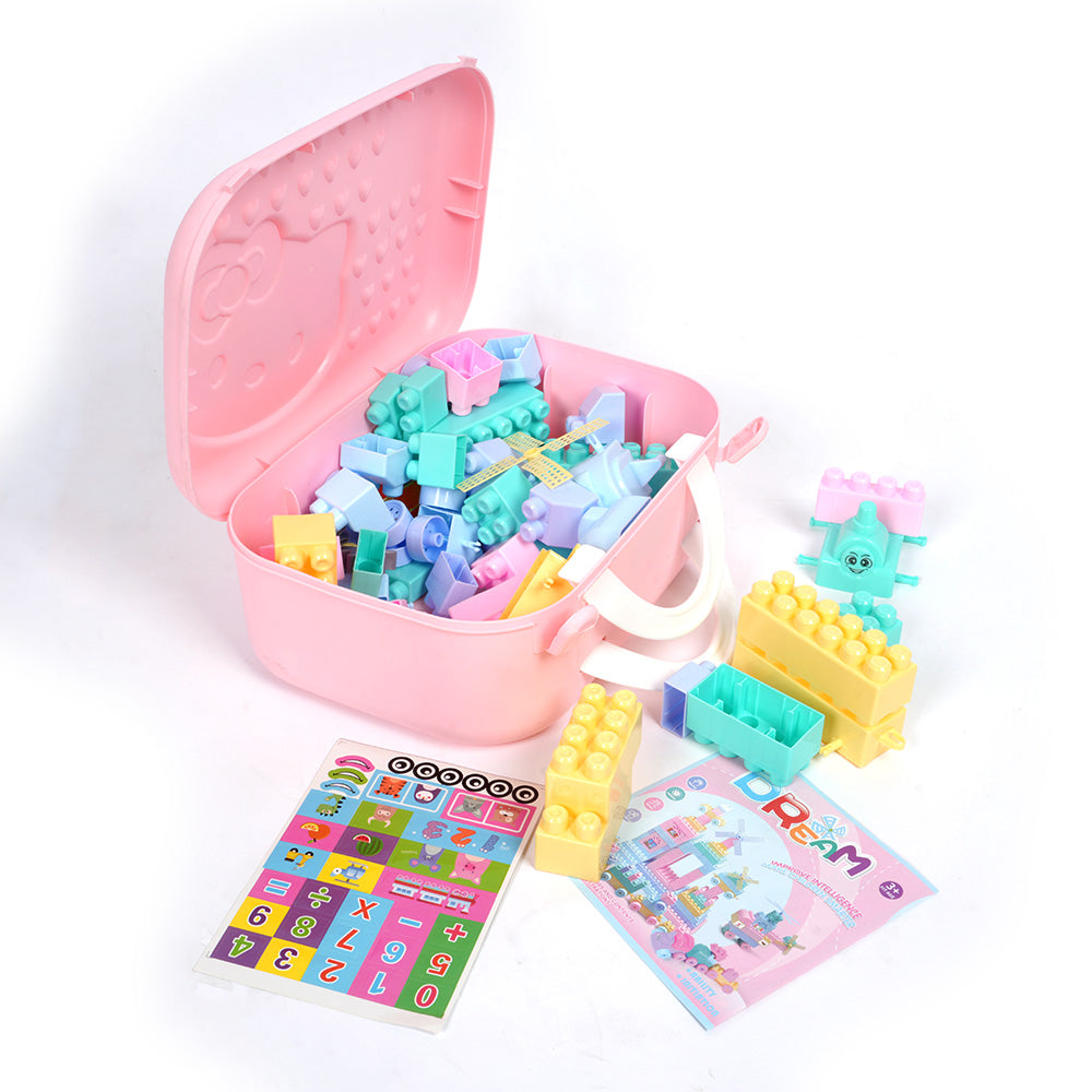 مكعبات بلاستيكية وألعاب بناء نموذجية