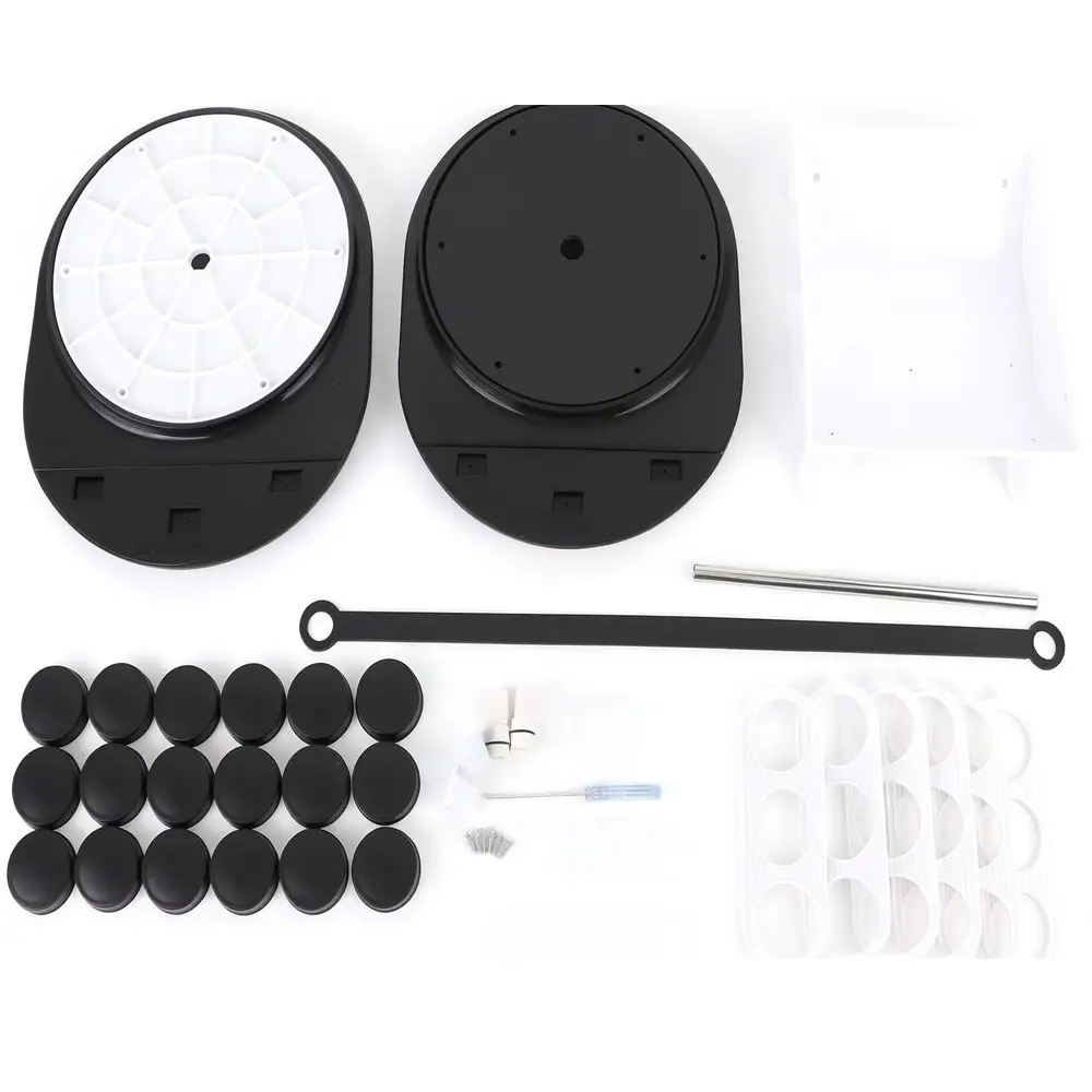 حامل التوابل الدوار 18 عبوة