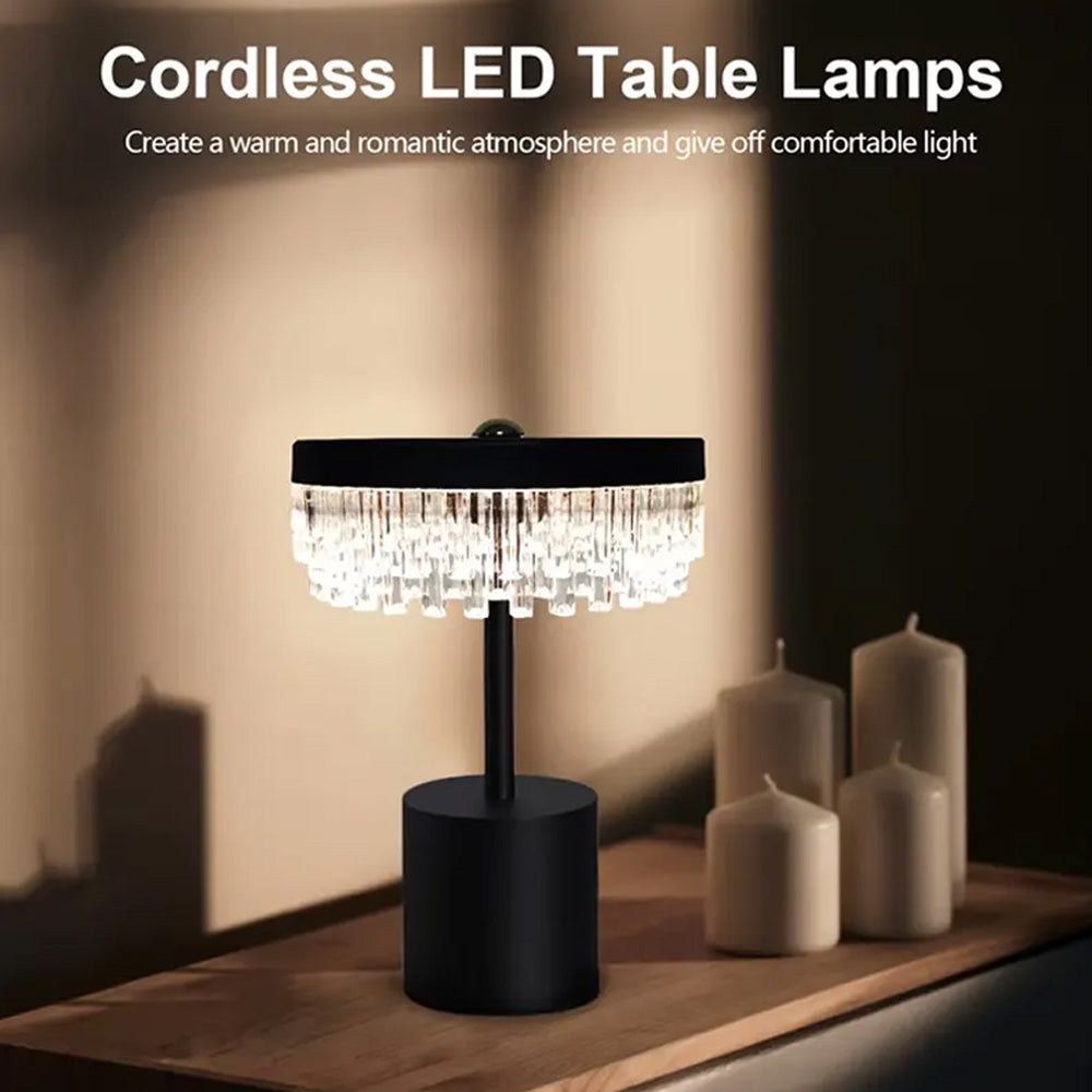 مصباح طاولة كريستالي أكريليك