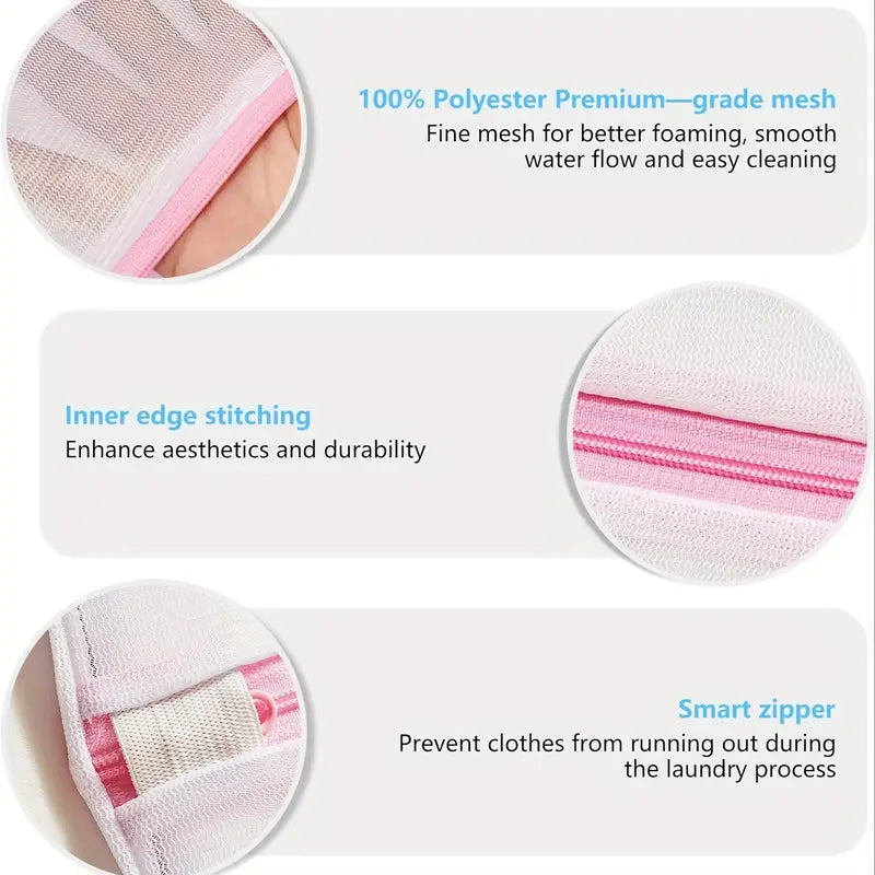 مجموعة أكياس غسيل الملابس