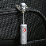 قفل أمتعة السفر المعدني