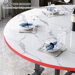 طاولة طعام مستديرة قابلة للطي