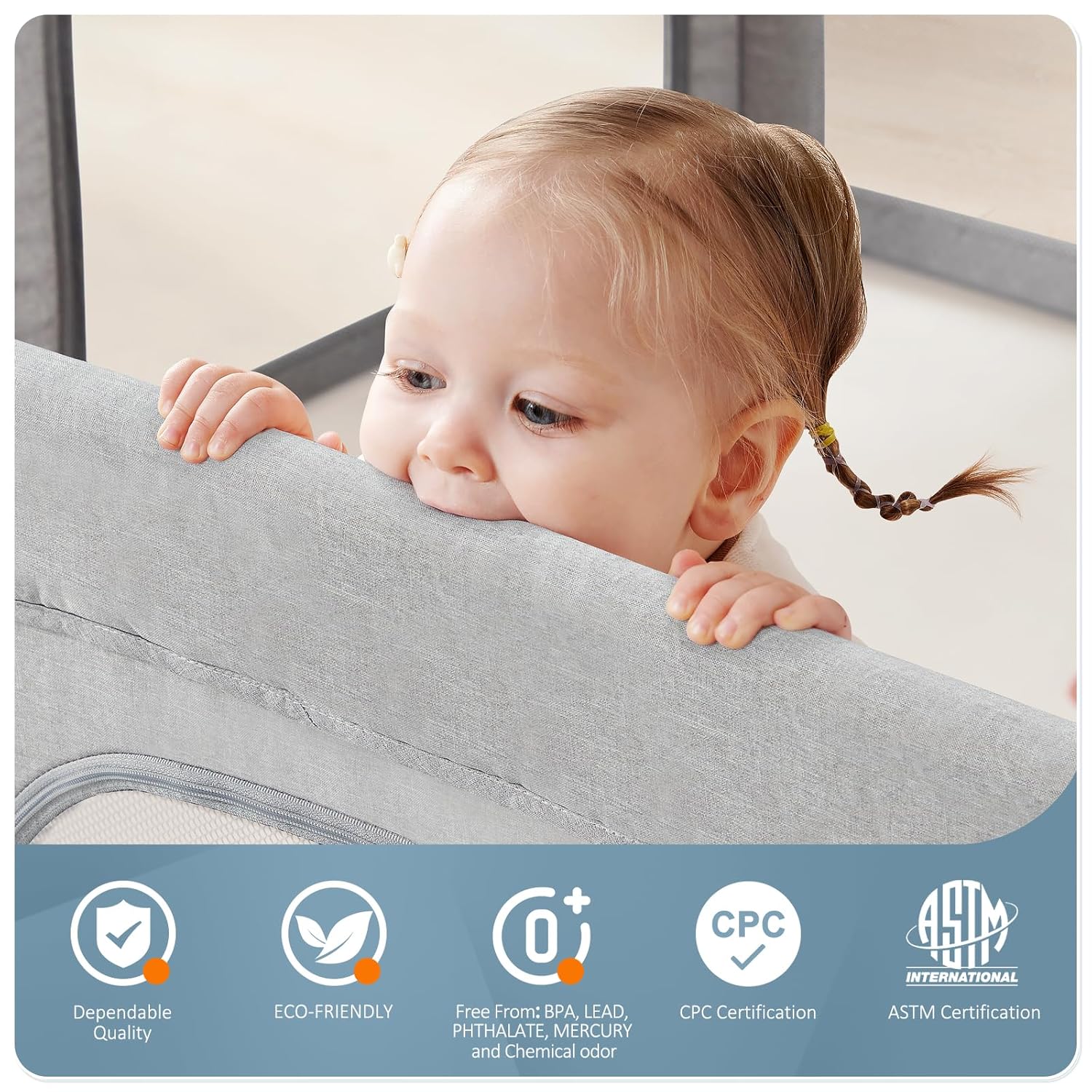 حباسة العاب الأطفال قابلة للطي