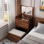 طاولة لمستحضرات التجميل مع مرآة مضيئة