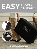 مرتبة مع إطار معدني قابلين للطي