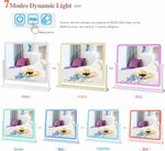 مرآة زينة تعمل باللمس مع إضاءة