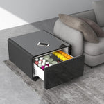 طاولة ذكية  مع ثلاجة مدمجة