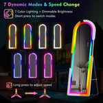 مرآة كاملة للتعليق على الحائط بإضاءة