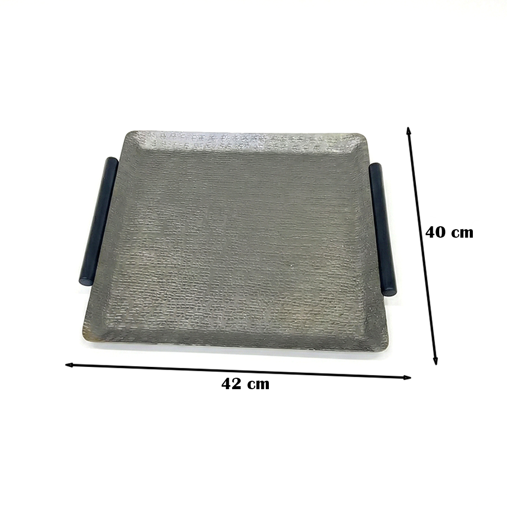 صينية تقديم كبيرة مربعة