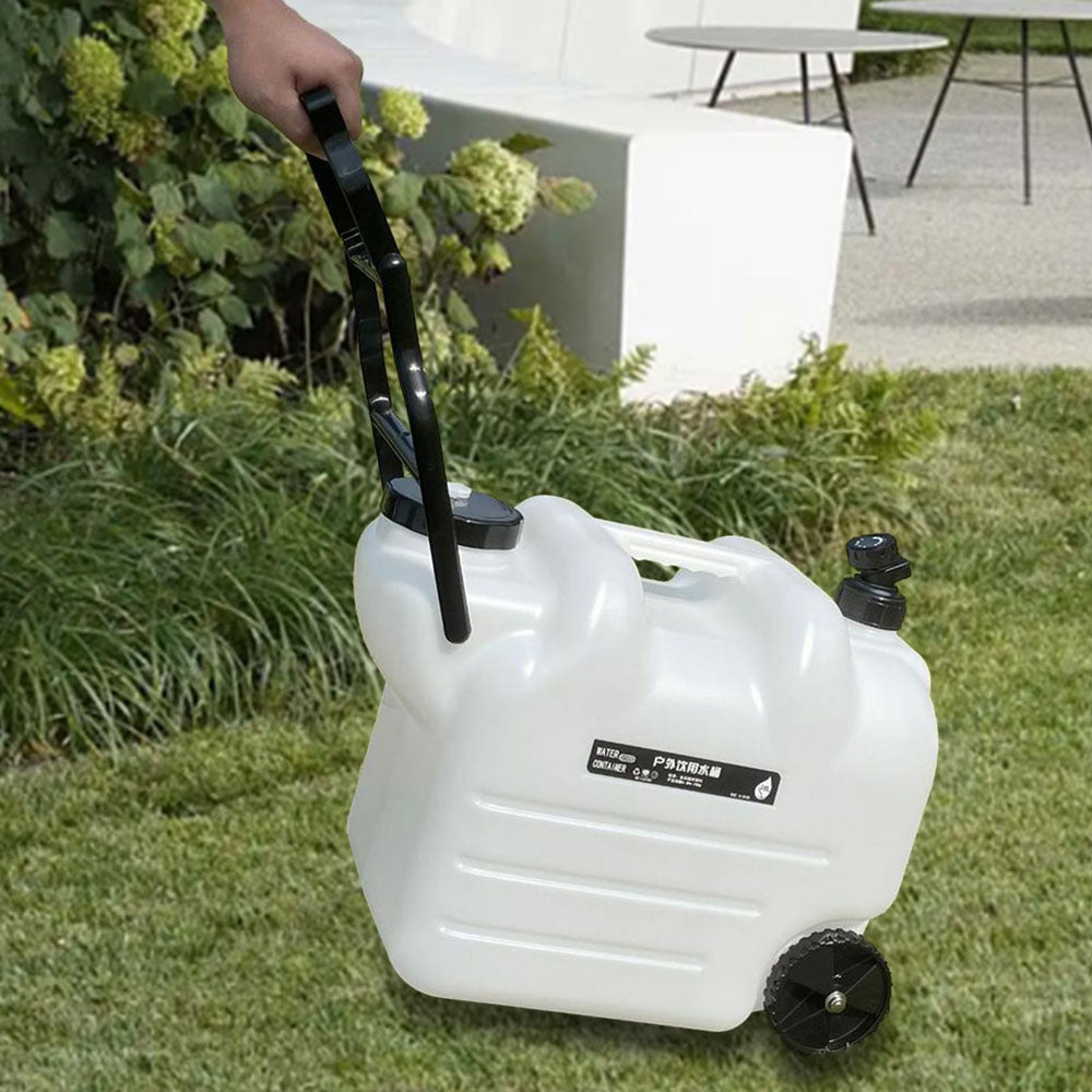 حاوية تخزين مياه على عجلات،