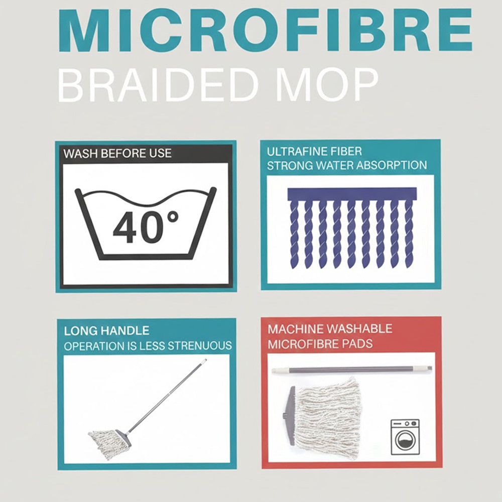 ممسحة مضفرة