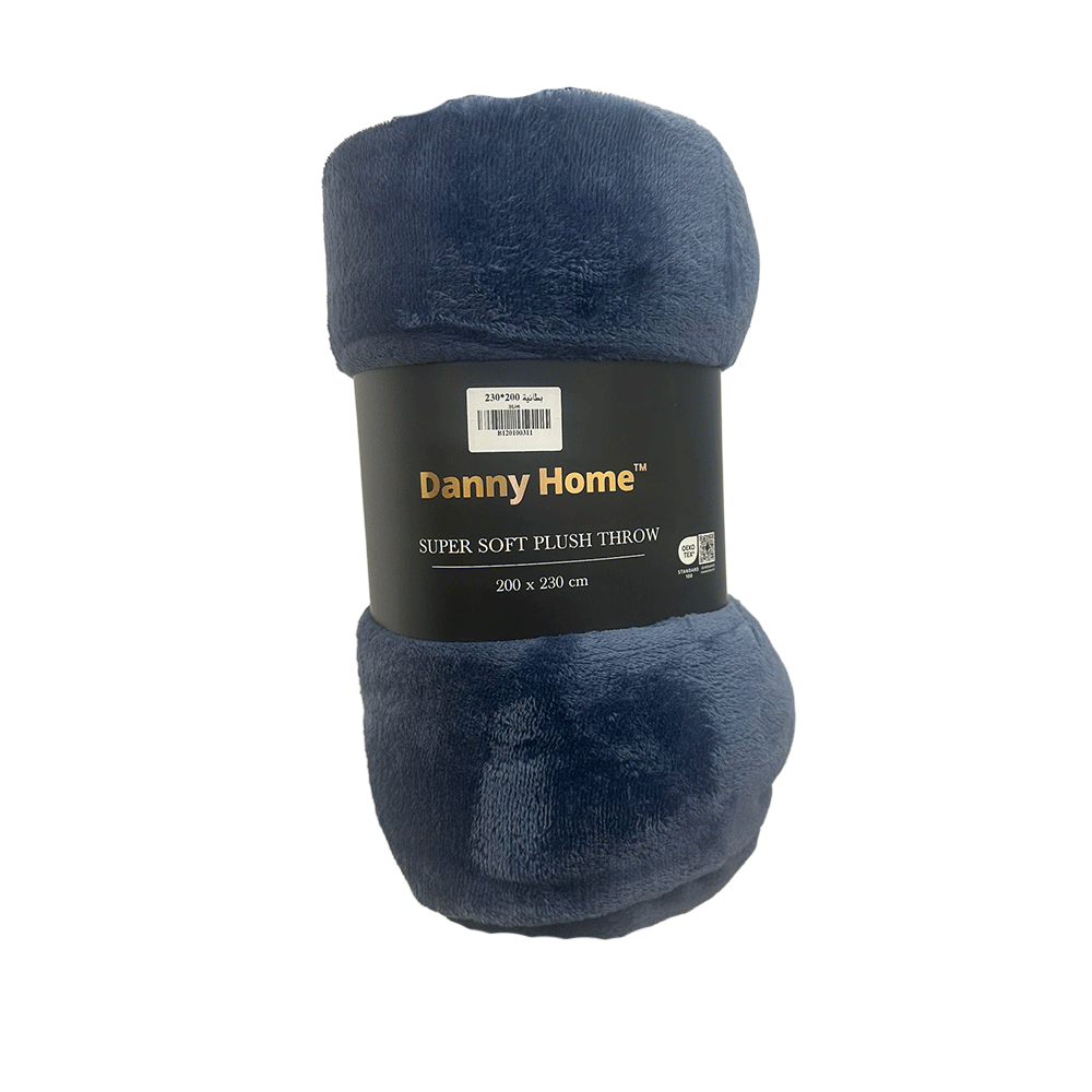 بطانية قطيفة فاخرة بنعومة كثيفة