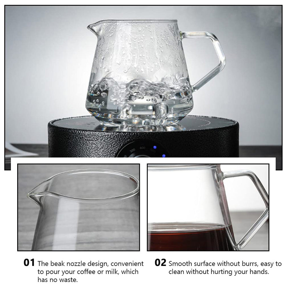 وعاء زجاجي لصنع القهوة