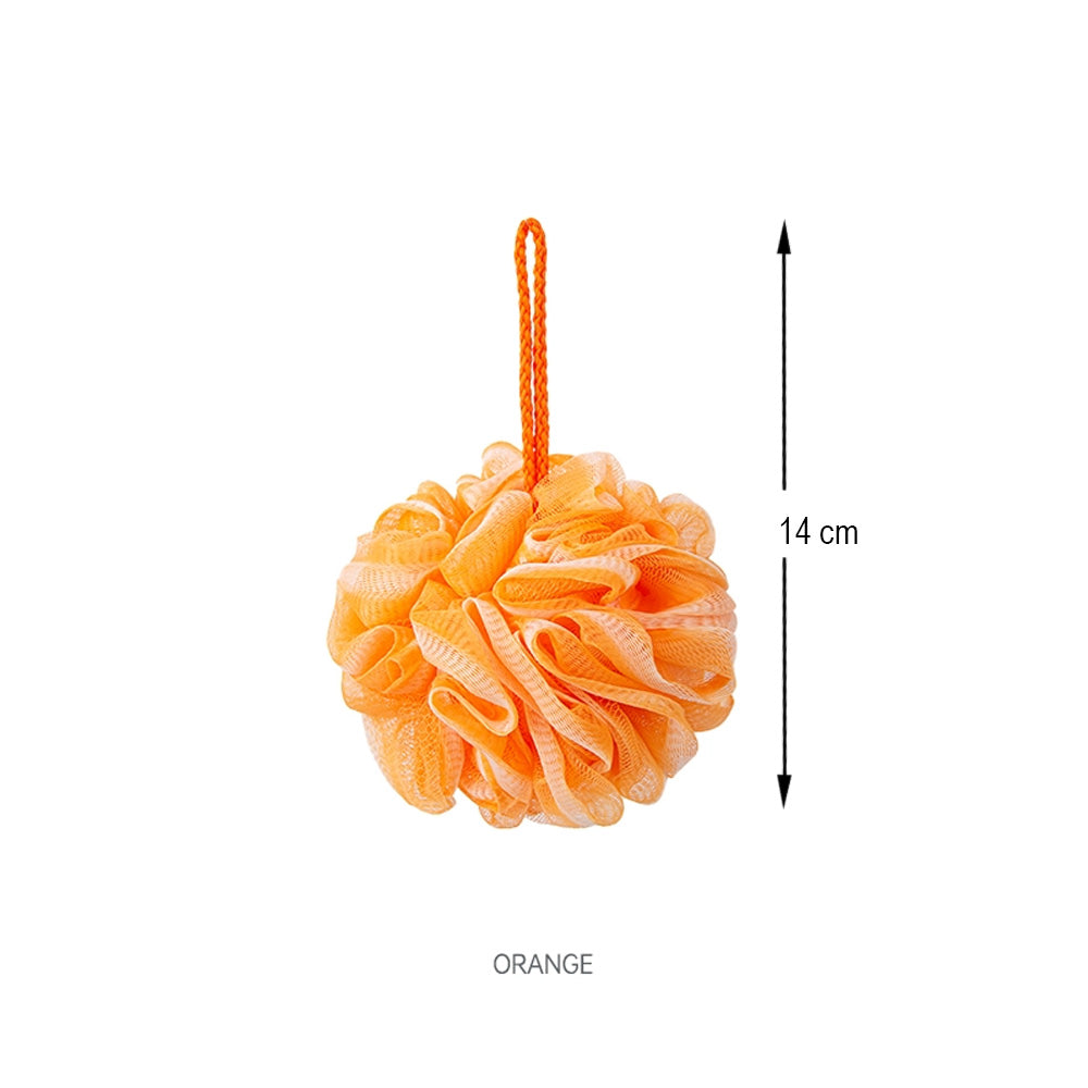 ليفة استحمام شبكية ملونة