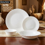 طقم سفرة من 24 قطعة