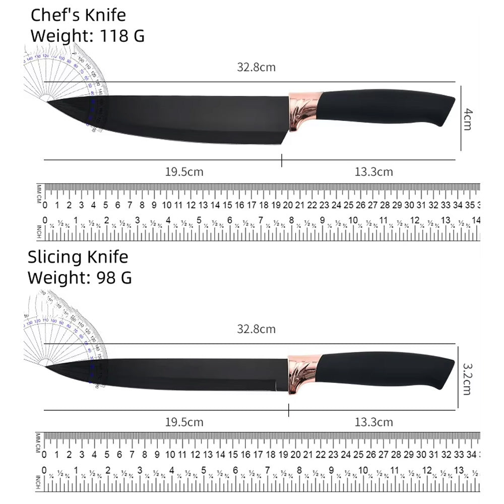 مجموعة أدوات وسكاكين  19 قطعة
